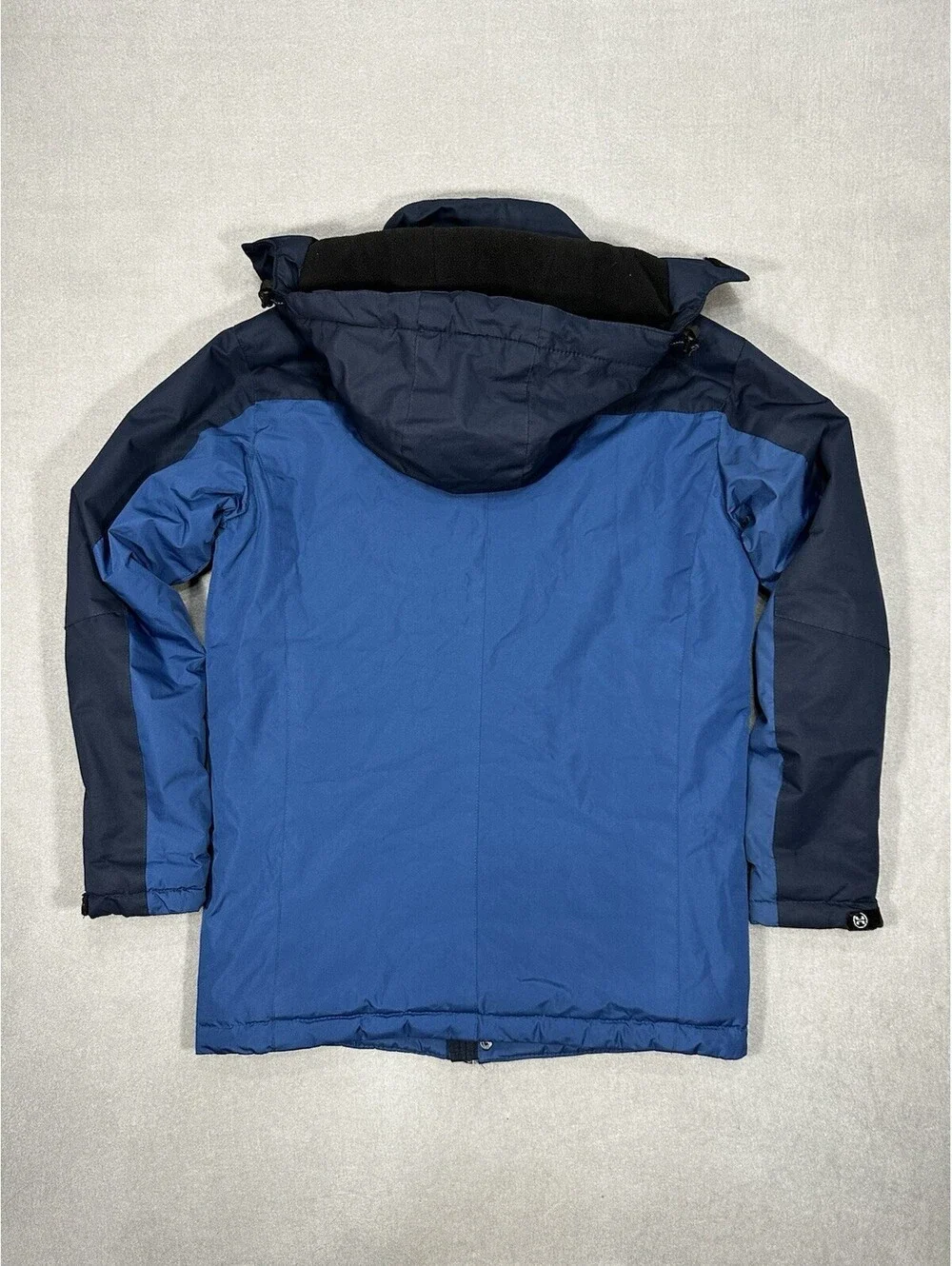 Hawke & Co Men’s Small Waterproof Insulated Hooded Jacket Blue Winter Coat